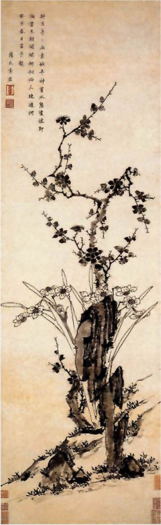 图片：梅花水仙图