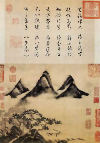 图片：春山瑞松图