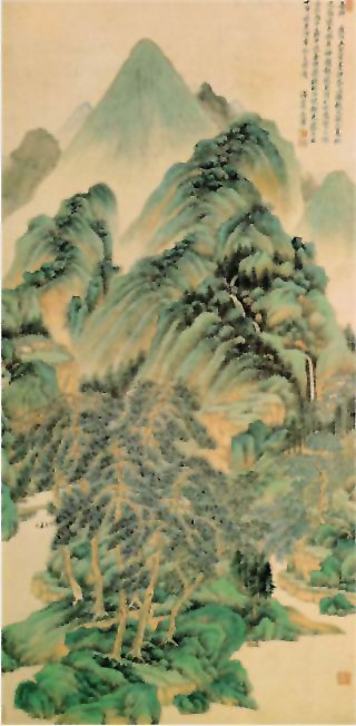 图片：九夏松风图