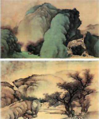 图片：山水图局部
