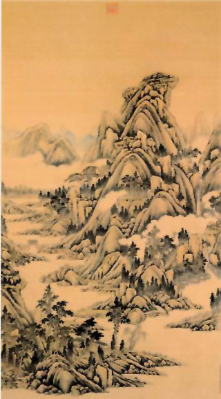 图片：晴峦暮霭图