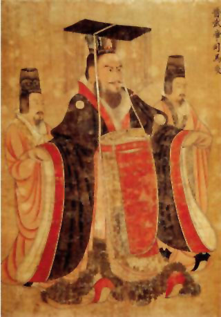 图片：历代帝王图局部