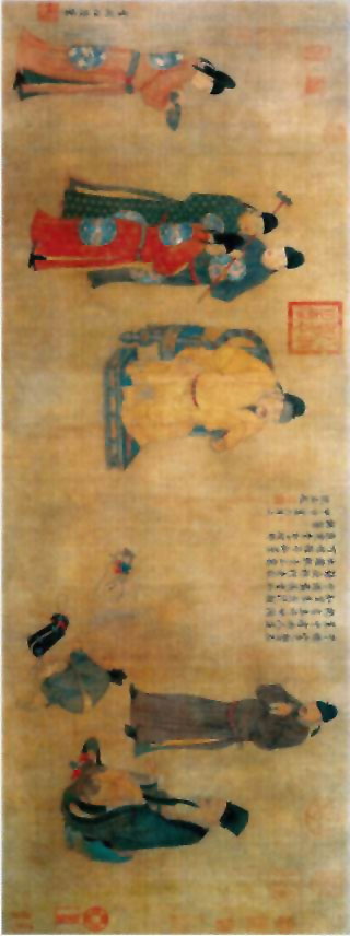 图片：张果老见明皇图