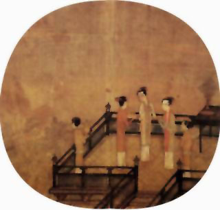 图片：瑶台步月图