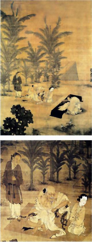 图片：伏生授经图