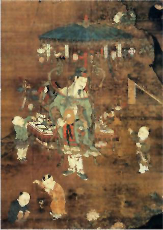 图片：货郎图·春