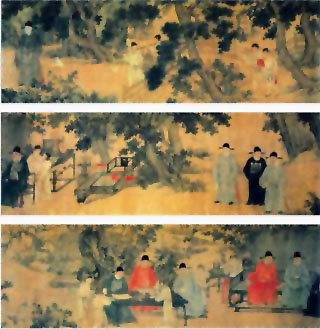图片：杏园雅集图
