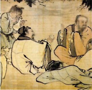 图片：秋林觅句图
