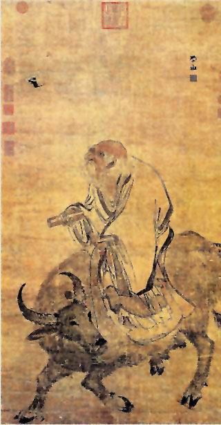 图片：老子骑牛图