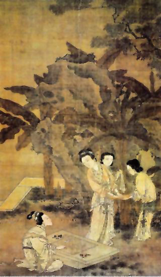 图片：芭蕉美人图