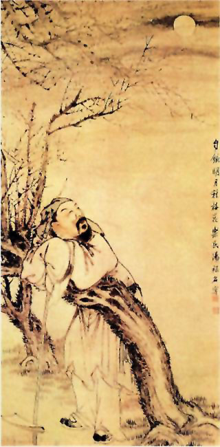 图片：明月种树图