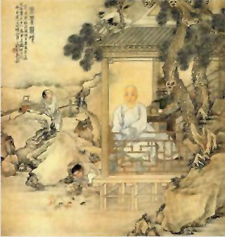图片：烹茶洗砚图
