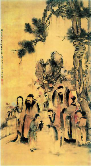 图片：簪花图