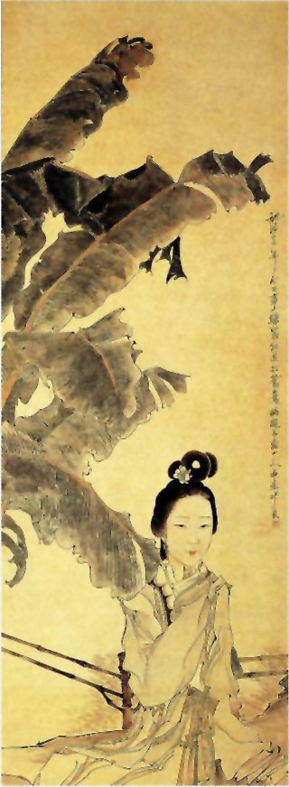 图片：芭蕉美人图