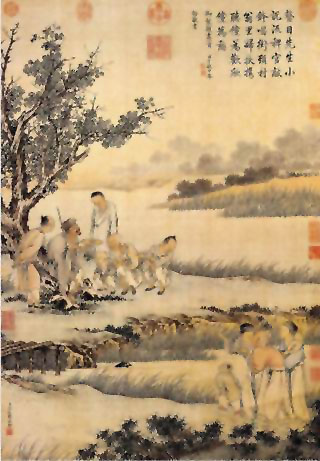图片：瞎子说唱图