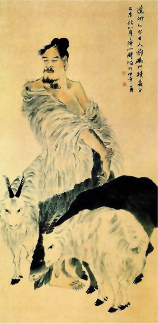 图片：三羊开泰图