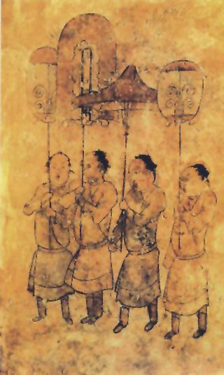 图片：备骑出行图