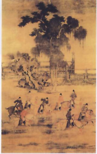 图片：八达春游图