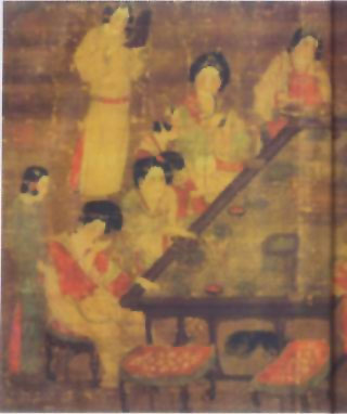 图片：调琴啜茗图