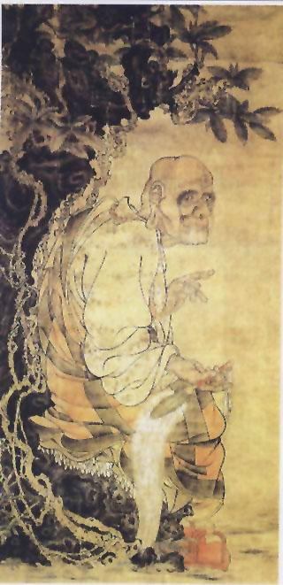 图片：十六罗汉图·迦诺迦