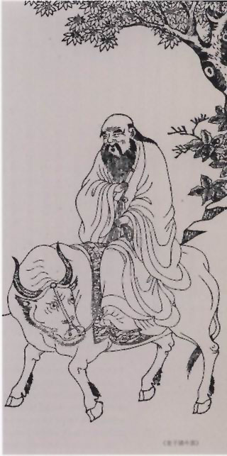 图片：《老子骑牛图》